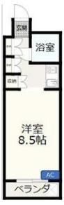 エイムハイツの間取り画像