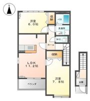 アラモード スクエアの間取り画像