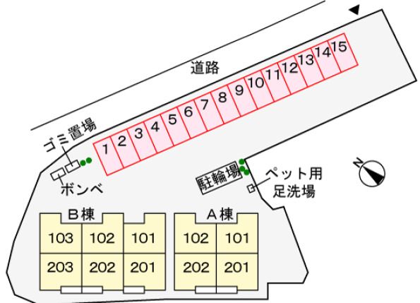 フタバ幼稚園まで1500m