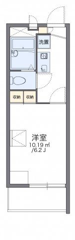 レオパレスプレステージ三津屋の間取り画像