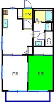 フラッツ・Tの間取り画像