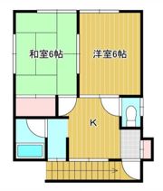 原コーポの間取り画像