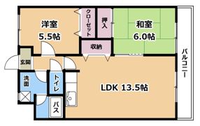 アセンブル高野の間取り画像
