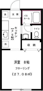 ジュネスⅡの間取り画像