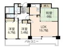 井口台パークヒルズ壱番館の間取り画像