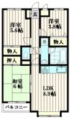 グレイスコート多摩川の間取り画像