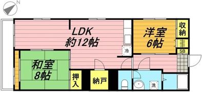 STハイツの間取り画像