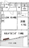 モンテルーチェ医学部前の間取り画像