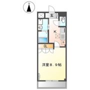 旭パレスの間取り画像