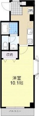 シャンテ植田山の間取り画像
