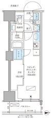 パークアクシス品川天王洲アイルの間取り画像