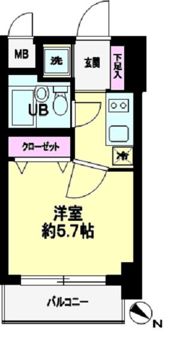 シンシア護国寺ステーションプラザの間取り画像