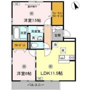 ランロードA棟の間取り画像