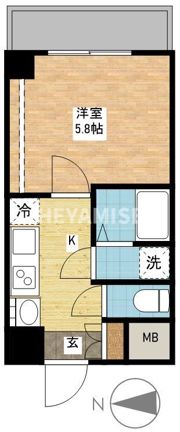 ヴィオラ元船の間取り画像