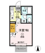 サンシャインパレス B棟の間取り画像