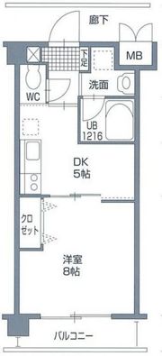 COCO学南町の間取り画像