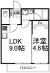 イリスコート香里園Ⅱの間取り画像