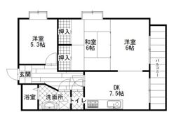 シャトー住吉の間取り画像
