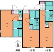 パラディーゾ戸田の間取り画像
