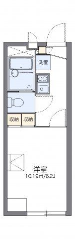 レオパレスパラディーゾの間取り画像