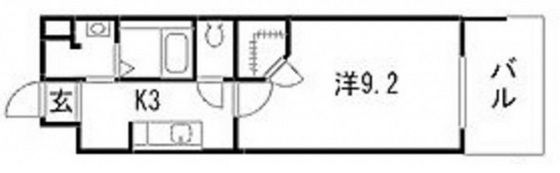 ロアール並木通りの間取り画像