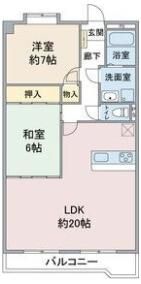 シャロンエースの間取り画像