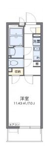 クレイノMIYABIの間取り画像