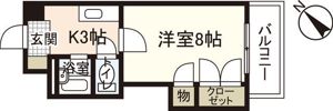 ROSE米田の間取り画像