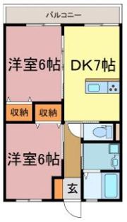 コーポT＆Yの間取り画像