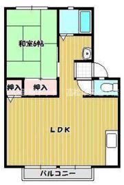 サンビレッジ弐番街C棟の間取り画像