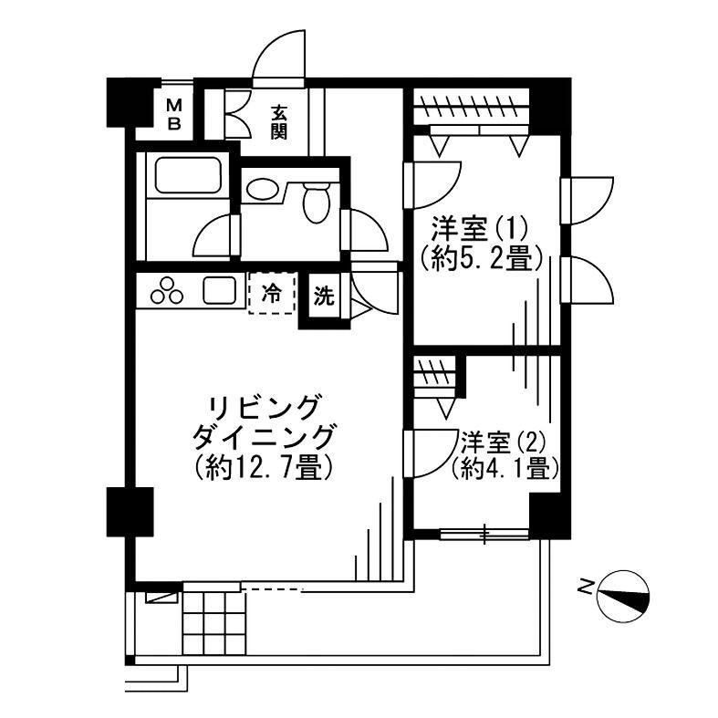 間取図