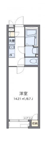 クレイノアペルト泉佐野Ⅰの間取り画像