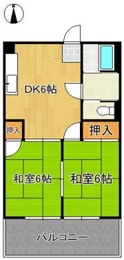 シャトレ幸神IIの間取り画像
