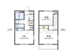レオパレスサナロAの間取り画像