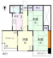 渡辺ビルの間取り画像