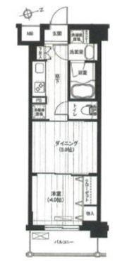 日神デュオステージ六郷土手の間取り画像