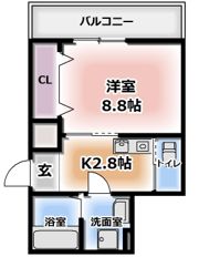 アトリエ・カーサ守口の間取り画像