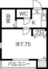 エクセラン柏森の間取り画像