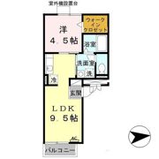 Red House Westの間取り画像