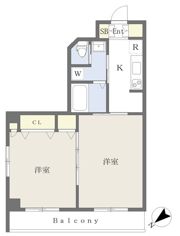 ヴァンヴェール．Yの間取り画像