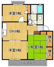 ディアス則松の間取り画像