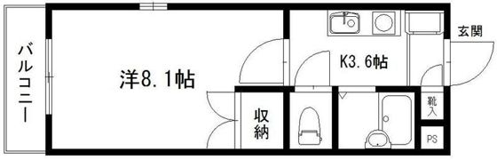 スターターハウスの間取り画像