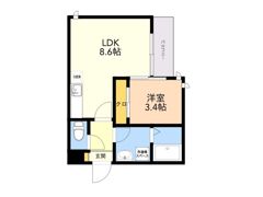 グランティック今宿の間取り画像
