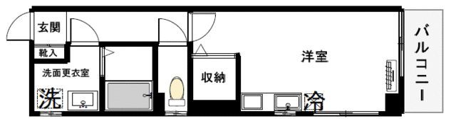 ボナール・イセザキの間取り画像