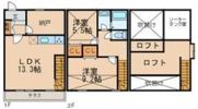 ルートヒル8北棟の間取り画像