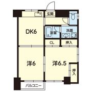 Platine水前寺の間取り画像