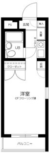 モビーレ等々力の間取り画像