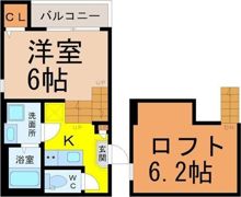 ハーモニーテラス長栄の間取り画像