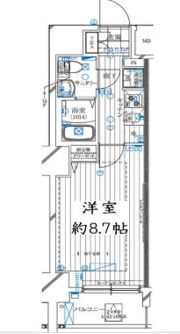 レガリス亀戸の間取り画像