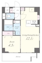 Ar?me梅田の間取り画像